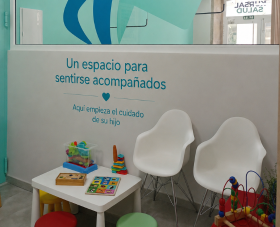 recepción clínica