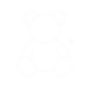 icono oso de peluche